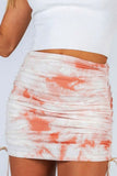 namcoverse Tie Dye Smocked Skirt