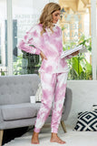 namcoverse Tie-dye Long Sleeve Loungewear Set