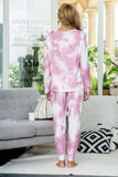 namcoverse Tie-dye Long Sleeve Loungewear Set