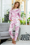 namcoverse Tie-dye Long Sleeve Loungewear Set