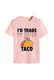 namcoverse I'd Trade My Sister For A Taco T-shirt