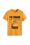 namcoverse I'd Trade My Sister For A Taco T-shirt