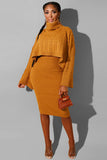 namcoverse Turtleneck Sweater Dress Suits