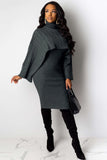 namcoverse Turtleneck Sweater Dress Suits