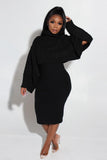 namcoverse Turtleneck Sweater Dress Suits