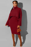 namcoverse Turtleneck Sweater Dress Suits