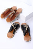 namcoverse Woven Flat Sandals