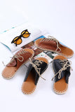 namcoverse Woven Flat Sandals