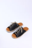 namcoverse Woven Flat Sandals