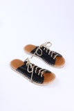 namcoverse Woven Flat Sandals