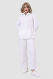 namcoverse Two-piece Solid Color Hooded Sweater