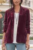 namcoverse Velvet Blazer Crop Coat