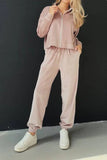 namcoverse Velvet Zip-up Crop Top Long Pants Suits