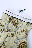 namcoverse Vintage Contrast Floral Print Strapless Mini Dress