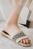 namcoverse Vintage Espadrille Flat Sandals