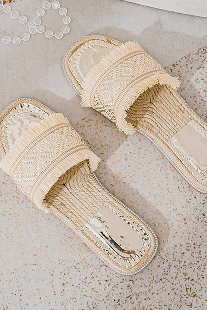 namcoverse Vintage Espadrille Flat Sandals