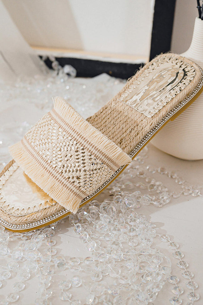 namcoverse Vintage Espadrille Flat Sandals
