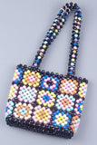 namcoverse Vintage Handmade Beaded Handbag