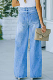 namcoverse Wide Leg Denim Trousers