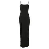 Namcoverse Women Slip Sleeveless High Side Split Party Sexy Long Dress