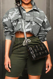 namcoverse Camouflage Cozy Cropped Jacket