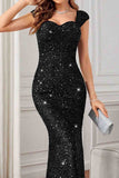 namcoverse Sequined Sleeveless Maxi Dress