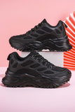 namcoverse Solid Mesh Lace Up Sneakers