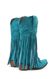 namcoverse Fringe Pointed Toe Knee High Boots