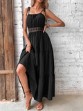 Namcoverse Summer Fashion Sexy Elegant Lace Backless Party Maxi Dress