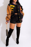 namcoverse Letter Print Sporty Jacket