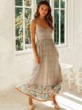 Namcoverse Sexy Bohemian Elegant Floral Fashion Casual Party Maxi Dress