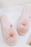 namcoverse Tassel Ball Home Slippers