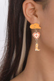 namcoverse Hat Heart Cowboy Boots Earrings