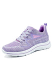 namcoverse Solid Flyknit Lace Up Sneakers