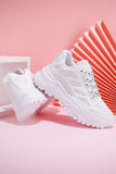 namcoverse Solid Mesh Lace Up Sneakers