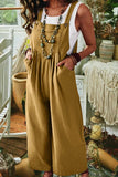 namcoverse Wide Leg Pocket Sleeveless Jumpsuit